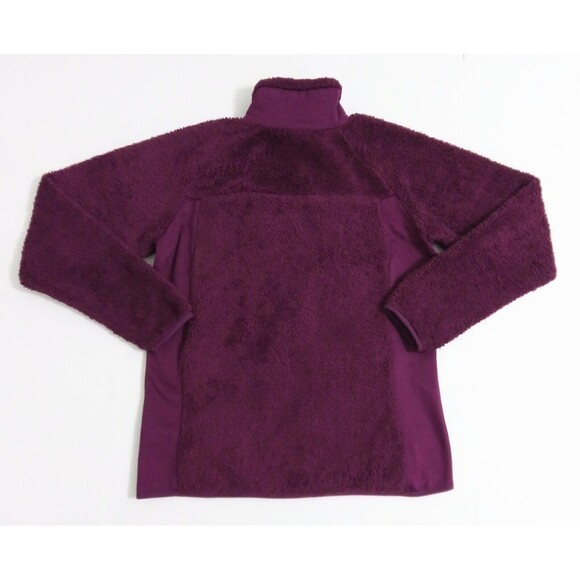 Columbia Women's Large By The Lake Plush Fleece Full Zip Jacket Coat Purple - Picture 8 of 11
